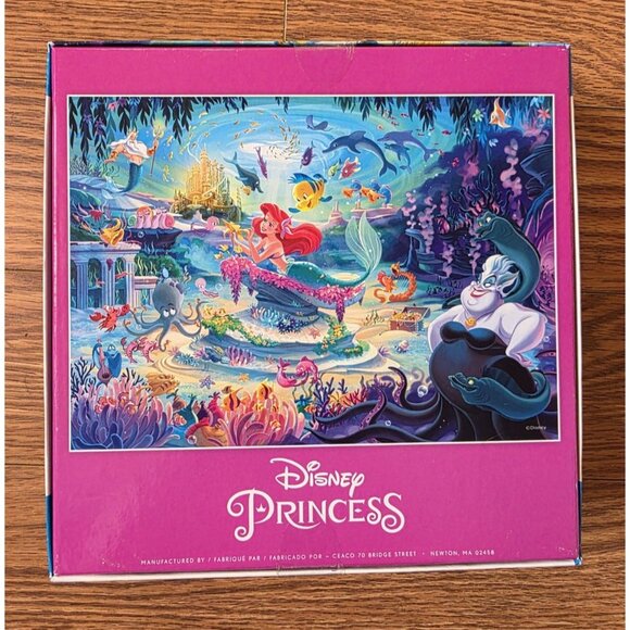 The Little Mermaid 1000 Piece Jigsaw Puzzle Ceaco‎ Disney Princess Ariel NEW - Picture 6 of 8